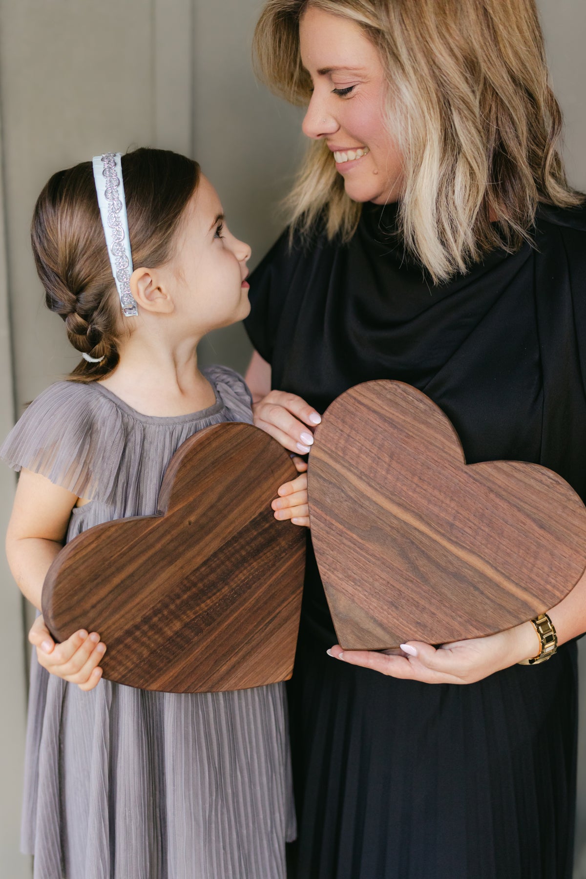 Heart board - 10" walnut