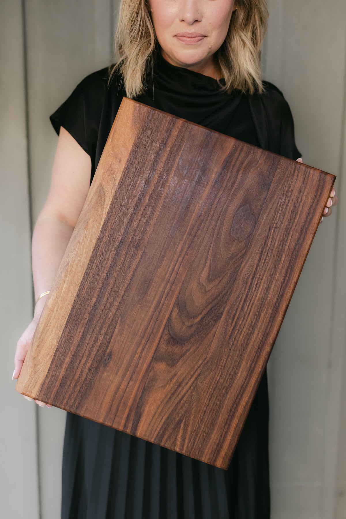 Cutting Board with a DEEP Juice Groove (Walnut & Double Sided)