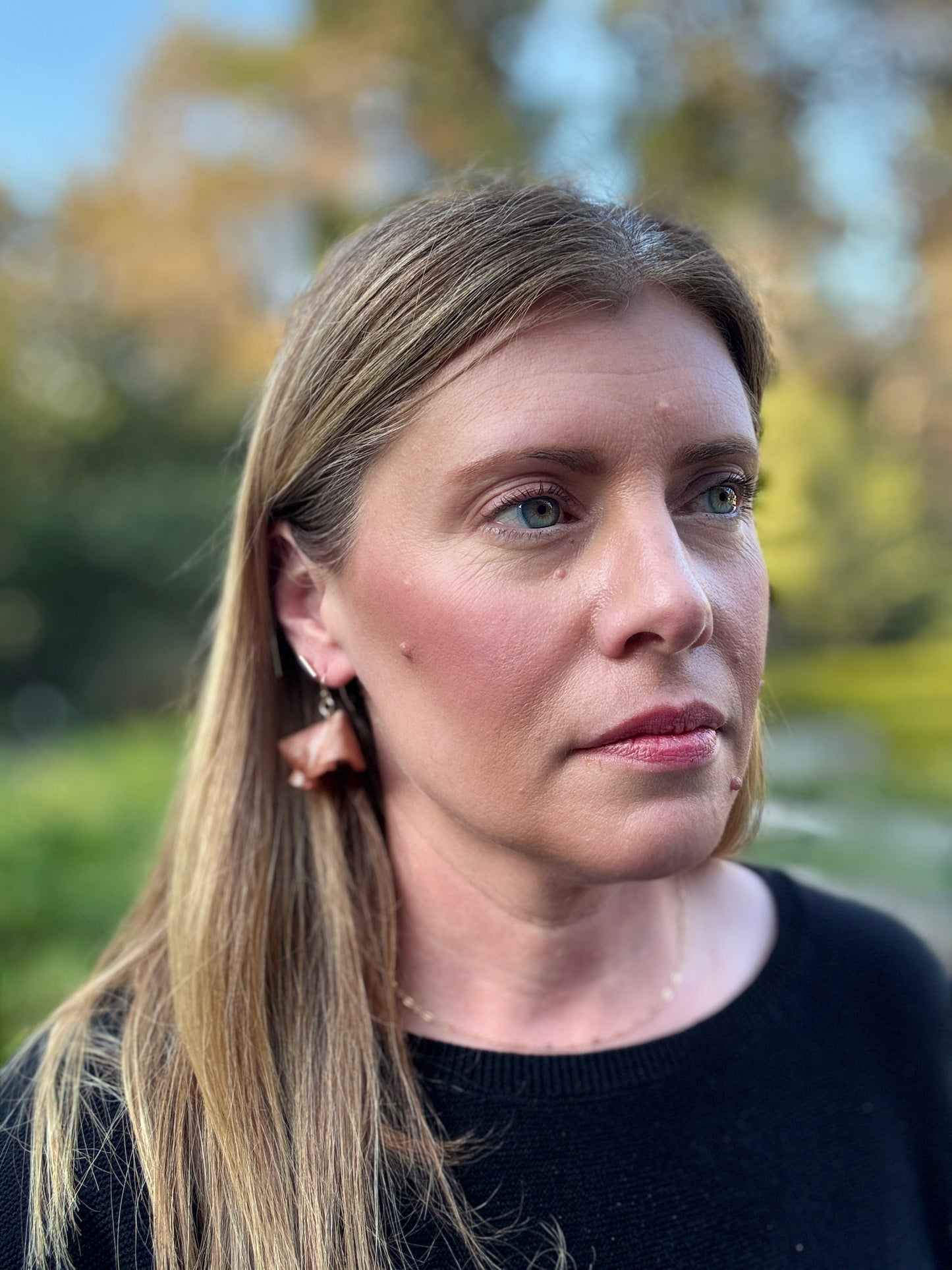 Wooden Earrings from Scraps